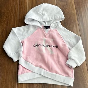 Calvin Klein pullover toddler girl size 2t